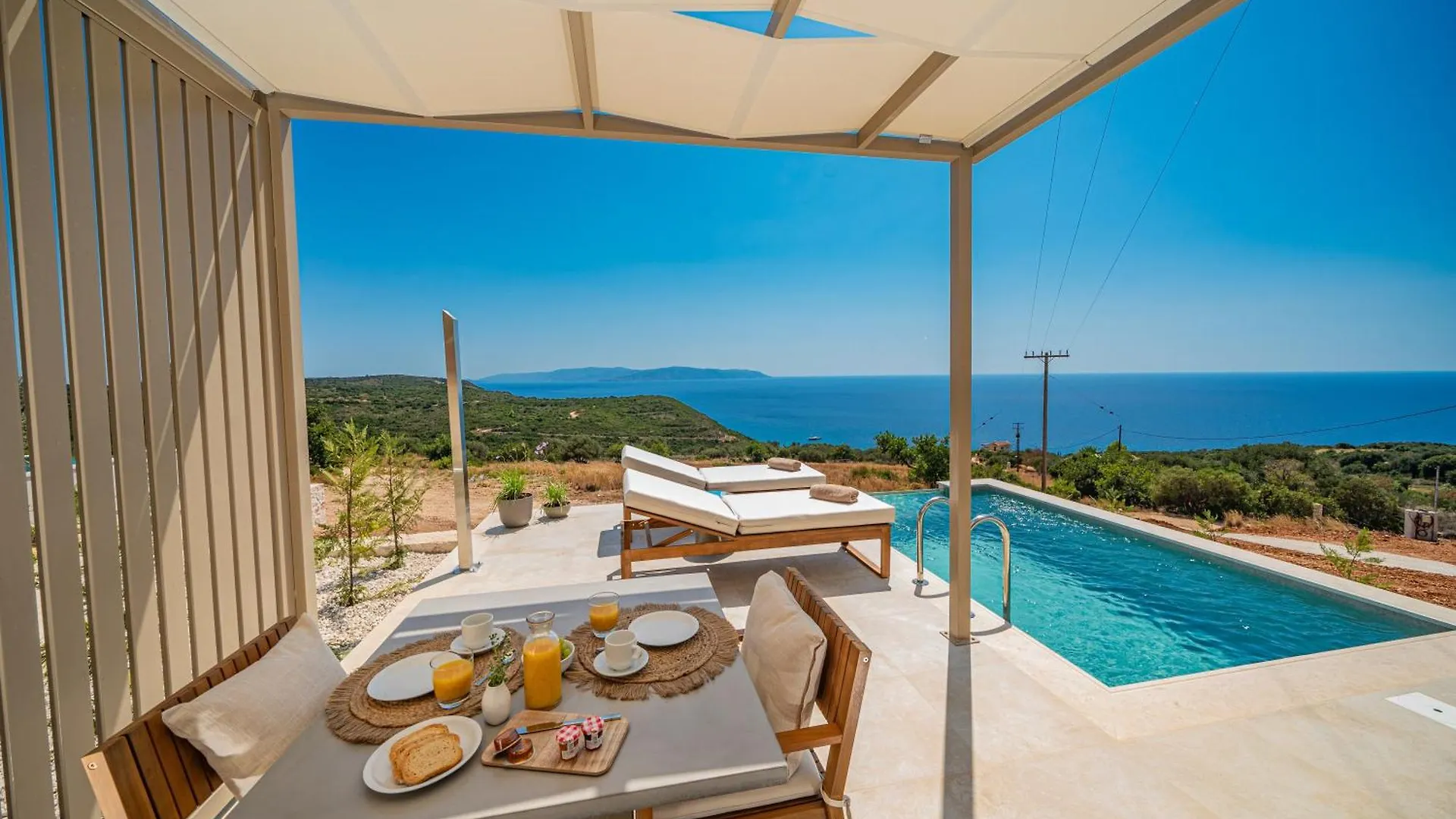 Villa Ionian Horizon - Private Bungalows Plateies