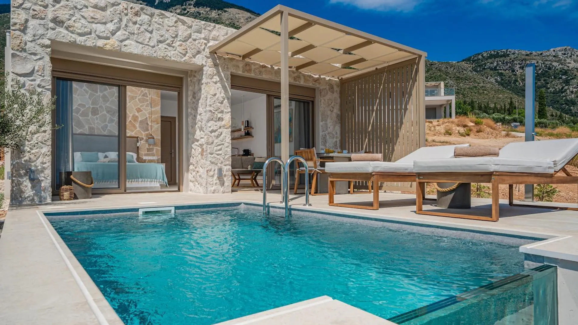 Villa Ionian Horizon - Private Bungalows Plateies